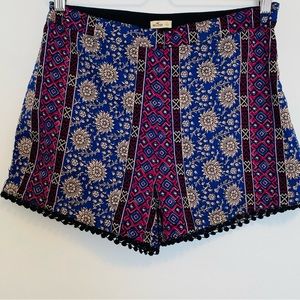 Hollister Bohemian Blue Shorts